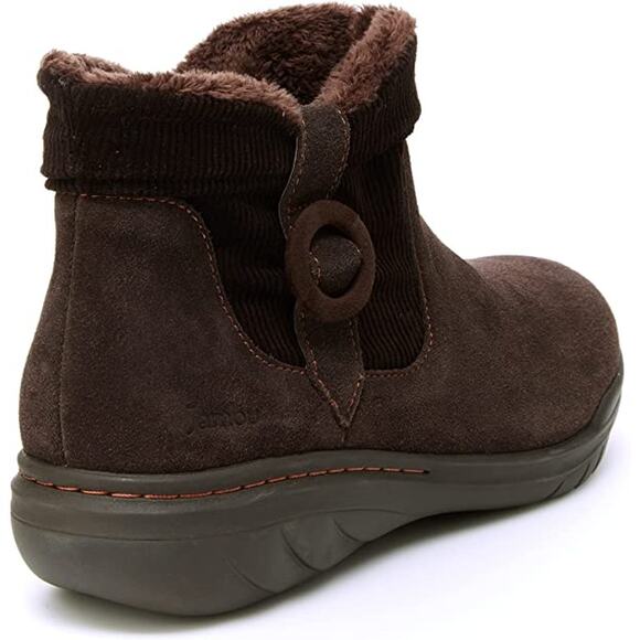 Women's Ankle Bootie Jambu Boot Size 6.5 BROWN - Picture 5 of 7